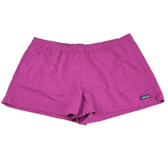 PATAGONIA Women's Barely Baggiest Shorts 2 1/2" Size XL Amaranth - Picture 3 of 7